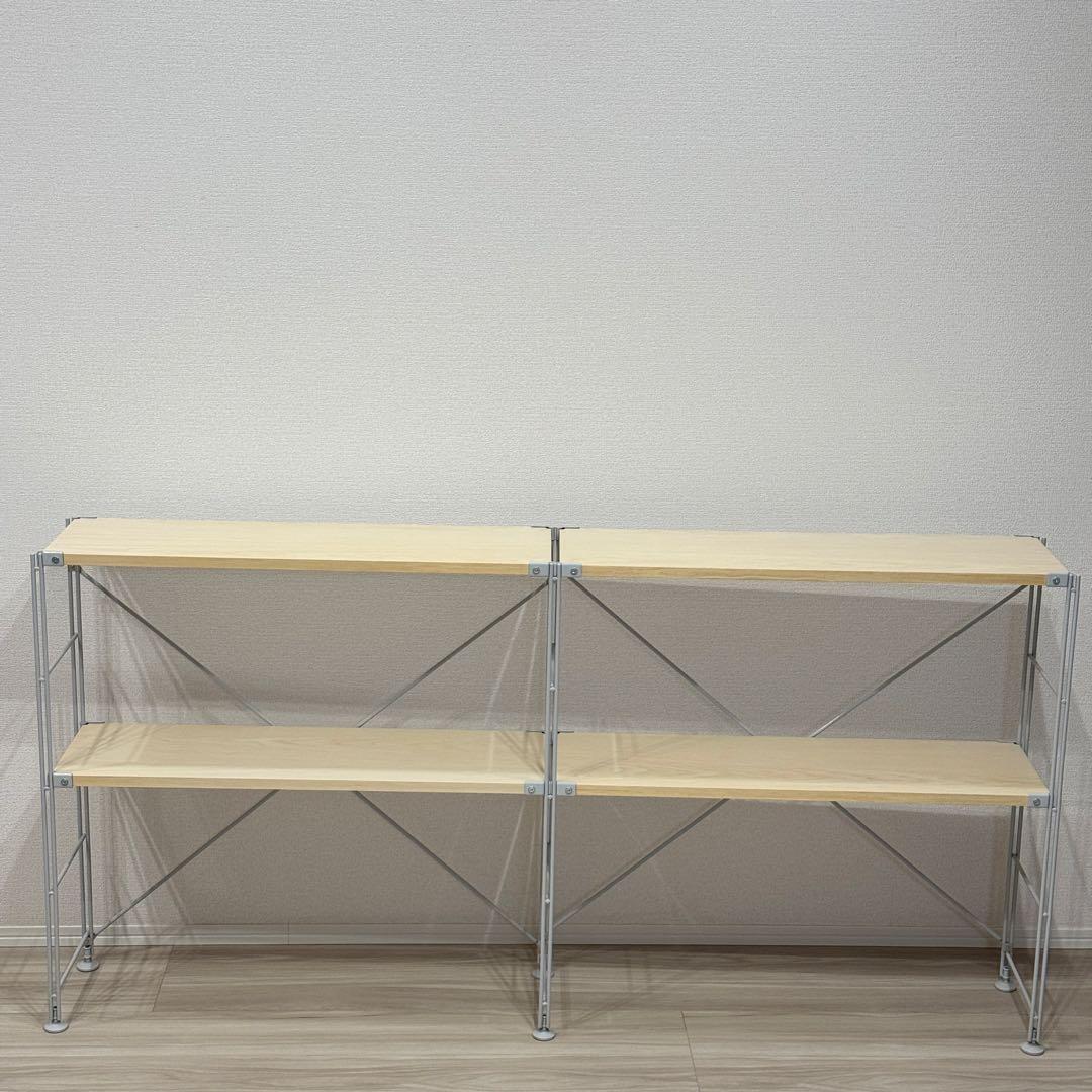 無印良品 スチールユニットシェルフ 25cm セット
