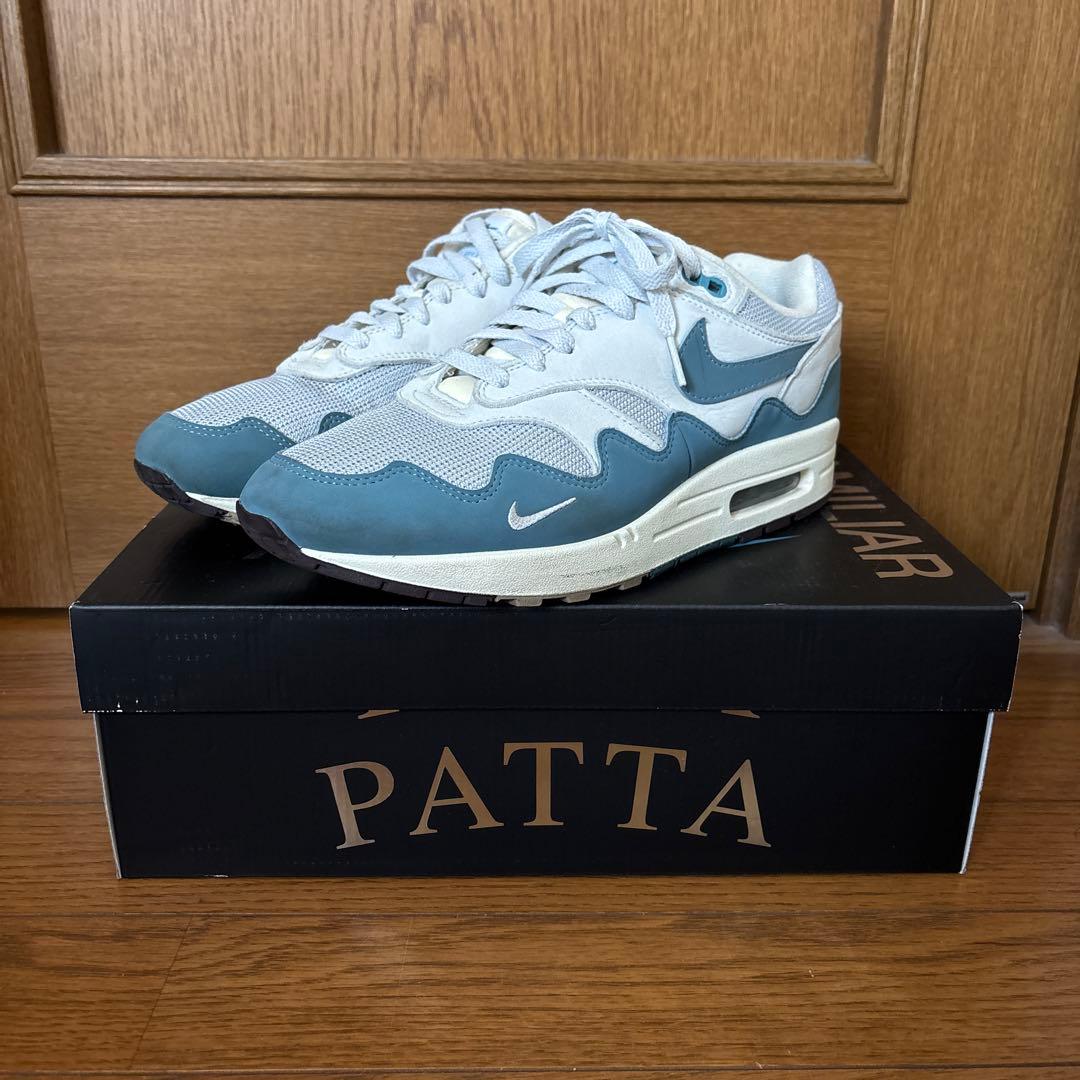 希少 Nike Air Max 1 Patta Noise Aqua27.5cm