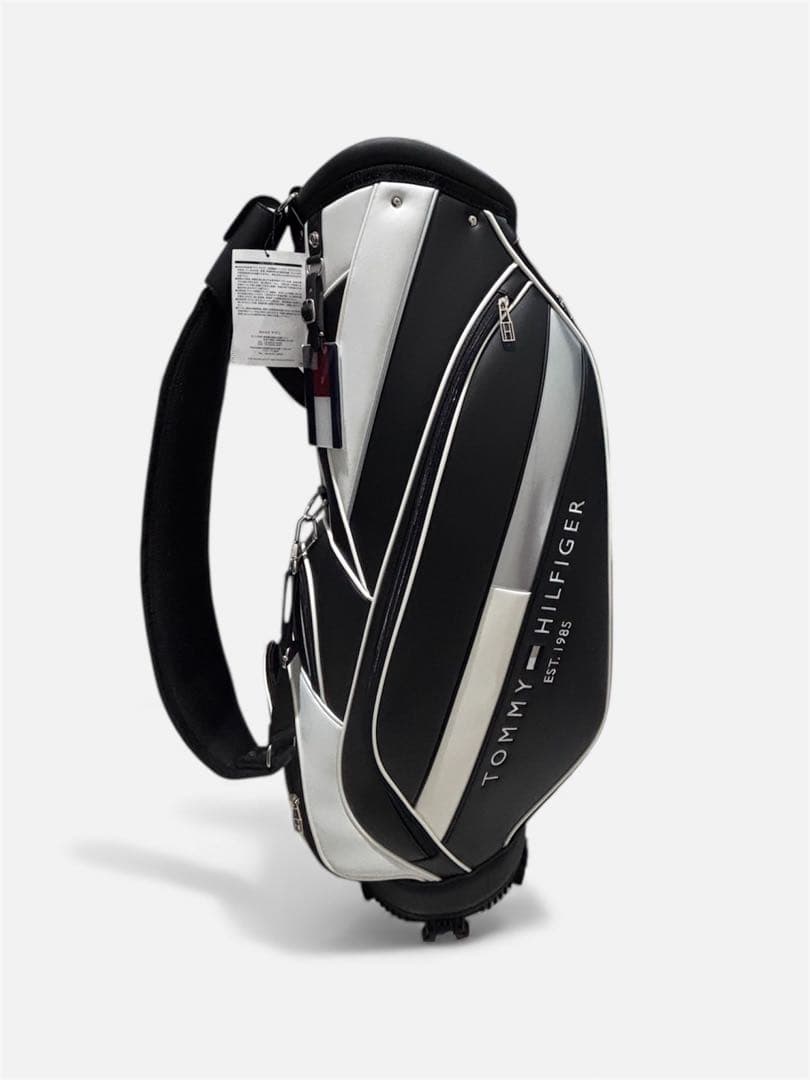   ゴルフバッグ ブラック／ホワイト