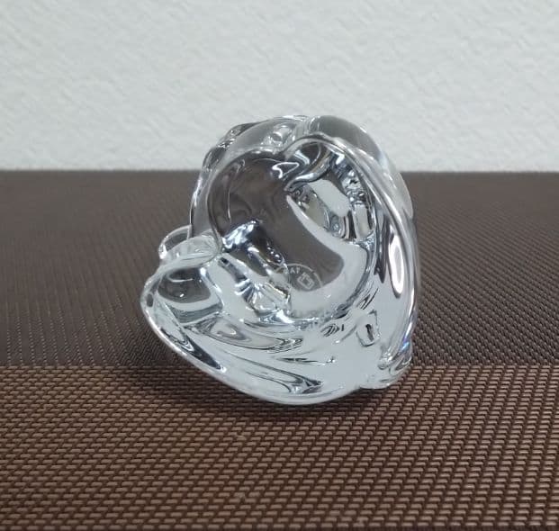 バカラ・招き猫クリスタルオブジェ