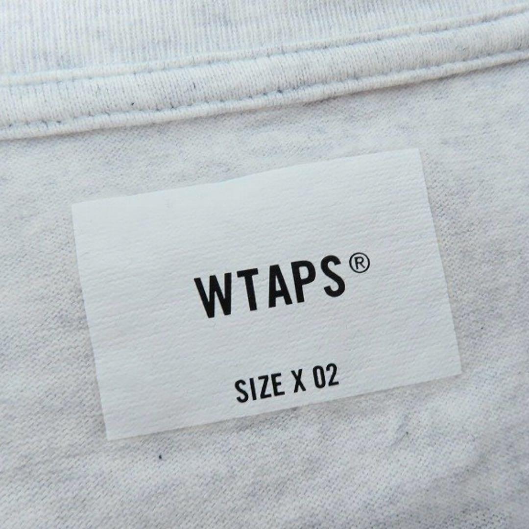 【美品】WTAPS ロンT 24AW IOCA 2 ライトグレー L