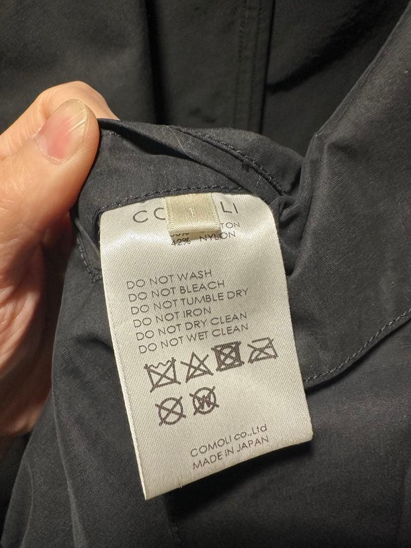 COMOLI タイロッケンコート【SIZE 1】