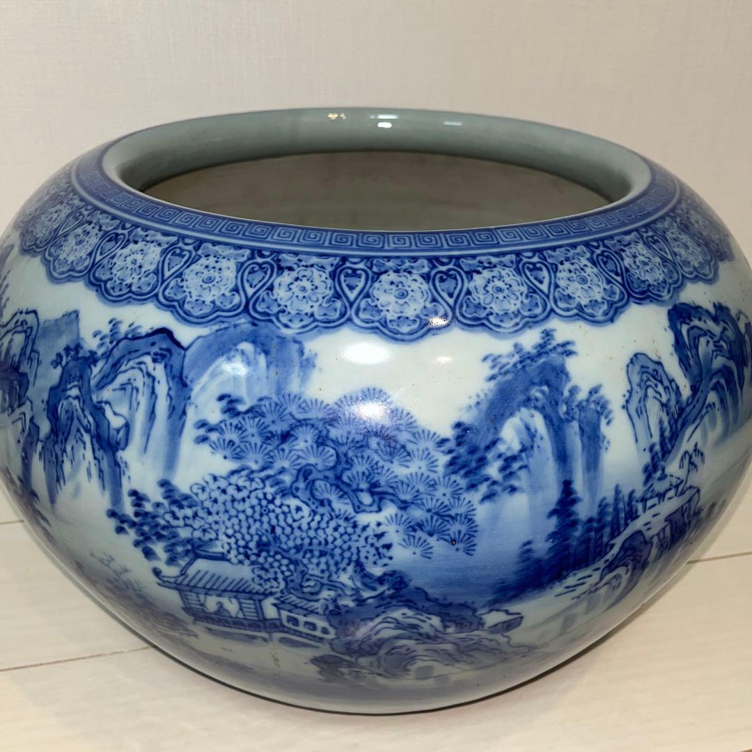 有田焼火鉢 骨董品　アンティーク