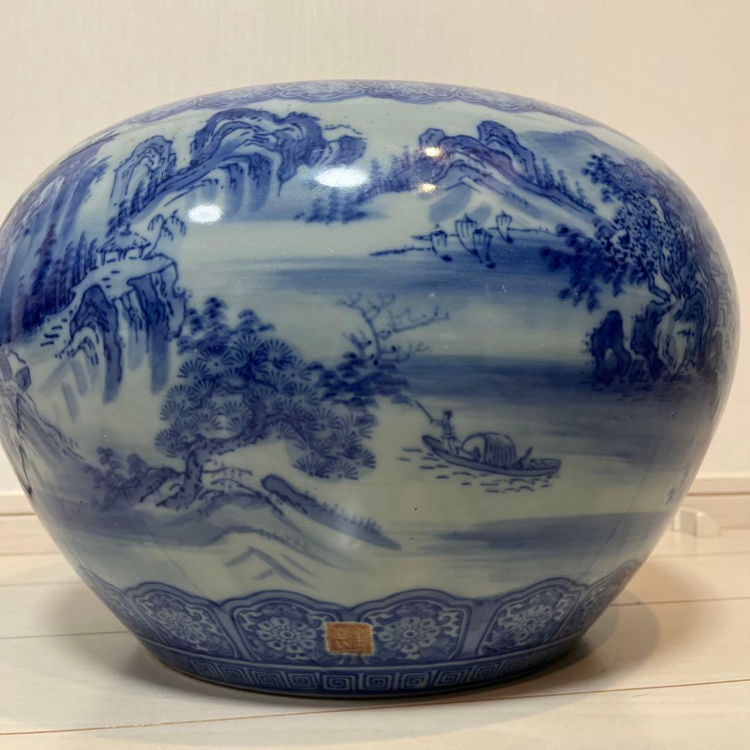 有田焼火鉢 骨董品　アンティーク