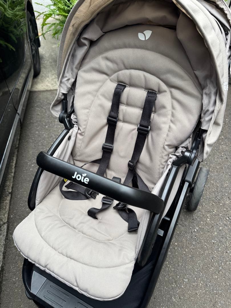 Joie エヴァライトデュオ　2人乗りベビーカー　グレー