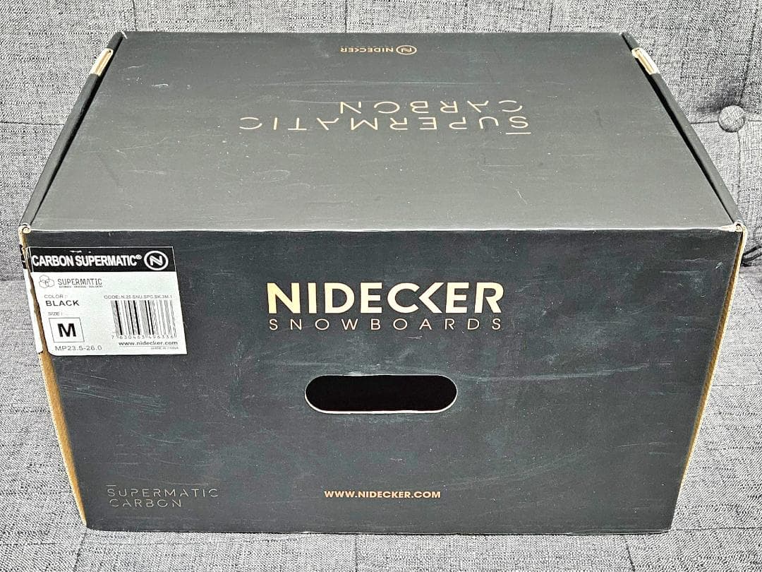 Nidecker Supermatic Carbon ビンディング M ブラック