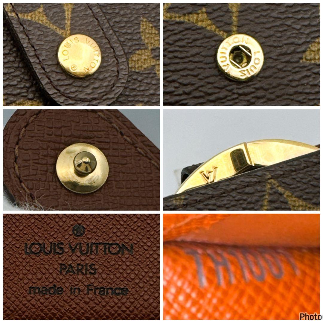 未使用❤️ルイヴィトン✨モノグラム✨ヴィエノワ✨がま口　二つ折り　財布　56