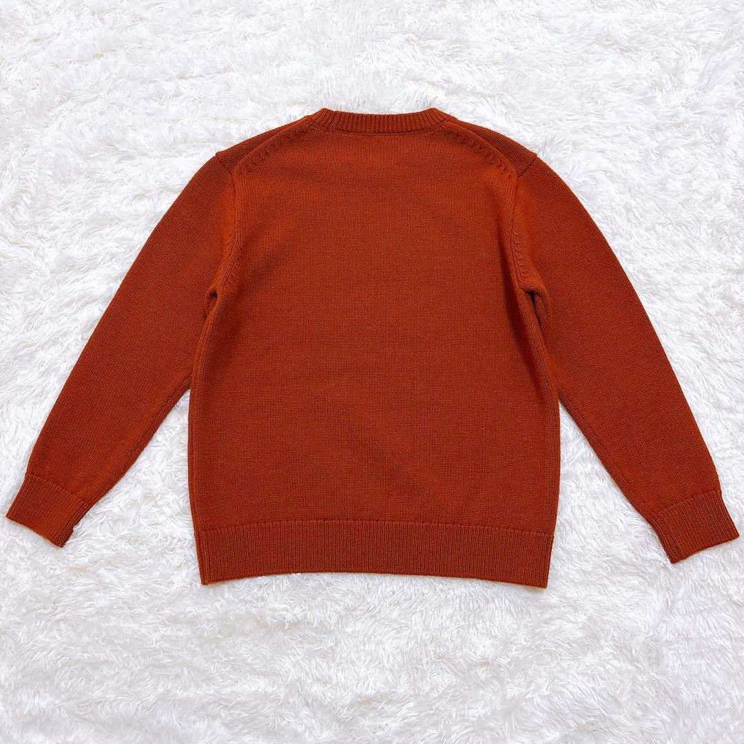 【美品】Thisisasweater セーター 米富繊維 ブラウン カシミヤ混