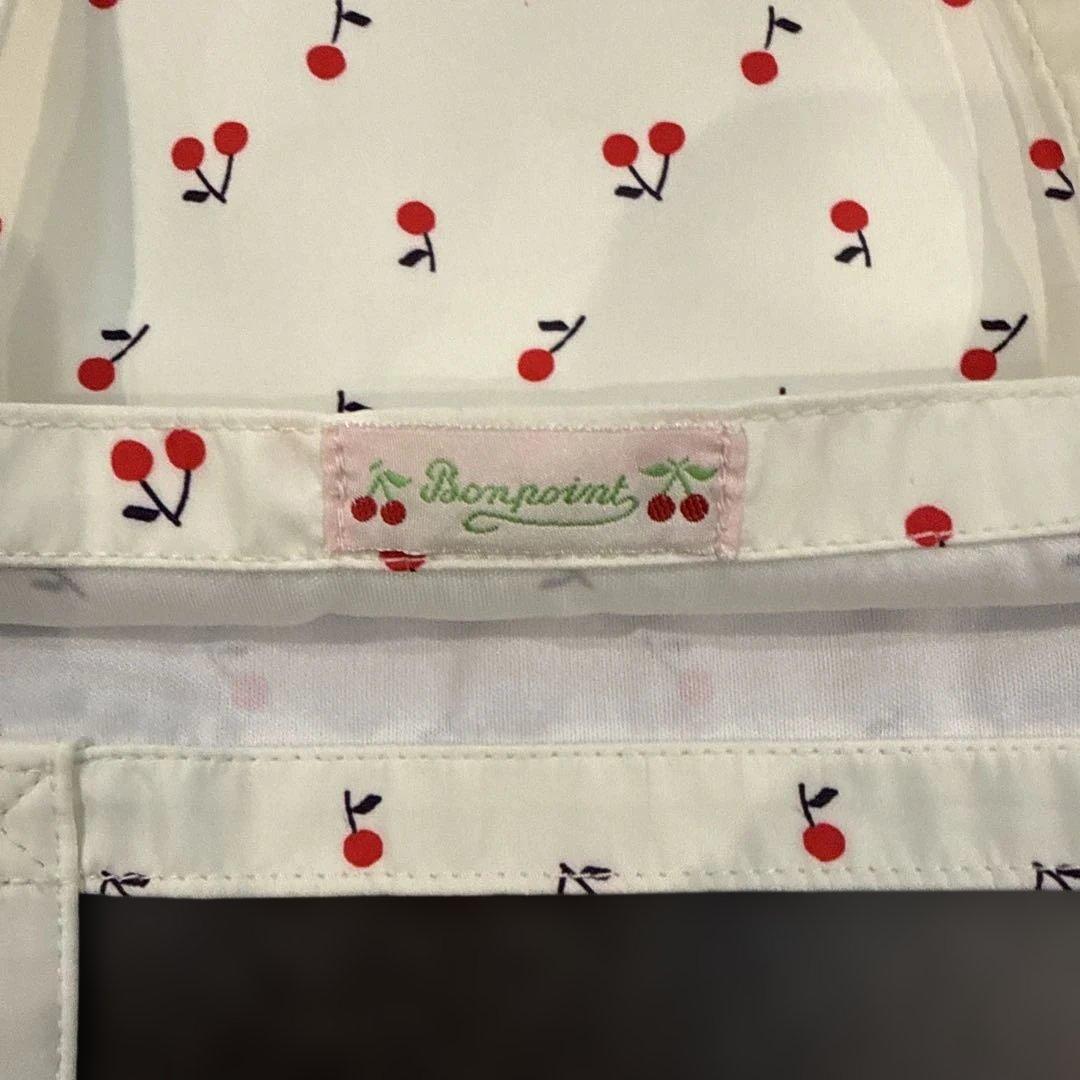 【最終値下げ】★Bonpoint★折り畳み ロゴプリント エコバッグ トート