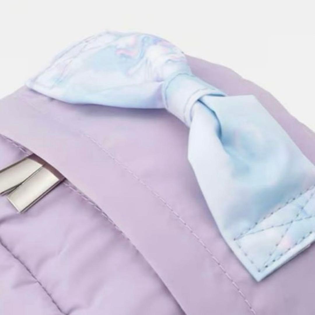 メゾピアノ シャボン玉ユニコーン柄　ナイロンリュック　中