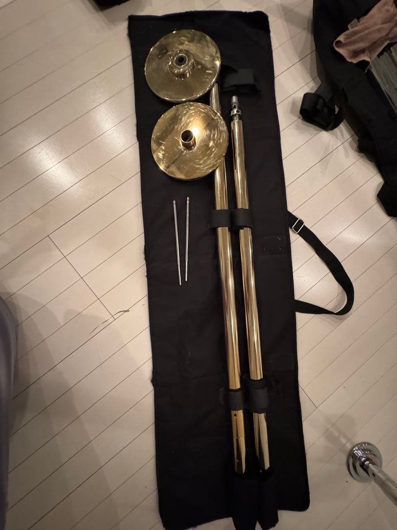 ポールダンス用ポール　ゴールド