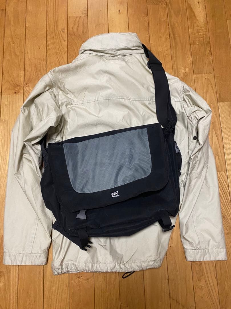 old stussy 90s メッセンジャー バッグ 美品