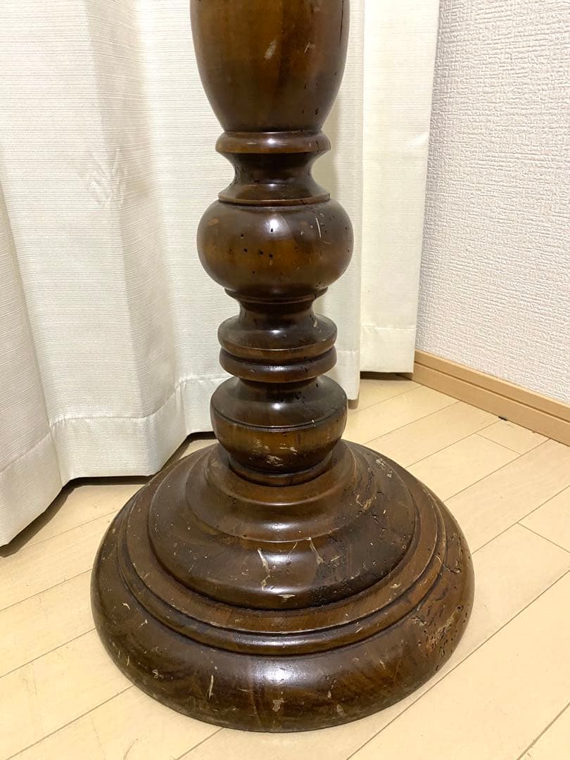 コートハンガー 木製 古木 ポールスタンド アンティーク ヴィンテージ