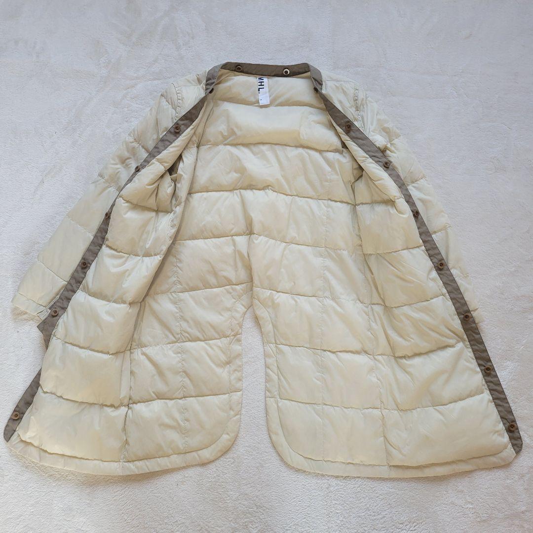 2way✨ダウンライナー付き　MHL　ステンカラーコート　トレンチコート