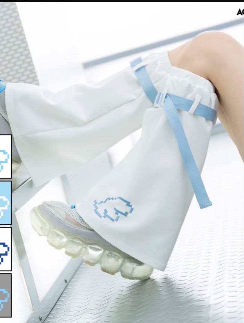 ACDC RAGドットネコジャージ　ジャケット　ショートパンツ　レッグウォーマー