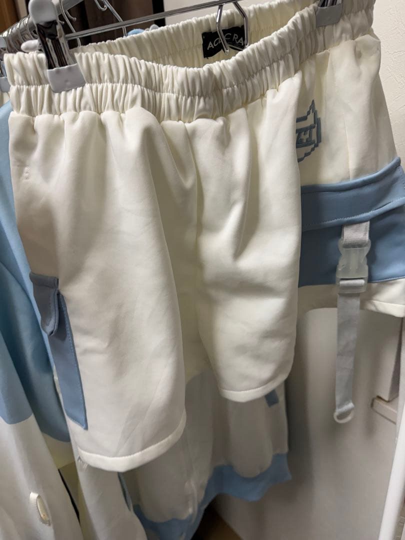 ACDC RAGドットネコジャージ　ジャケット　ショートパンツ　レッグウォーマー