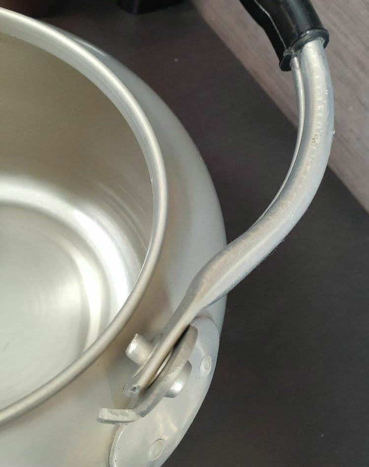 アルミ製　やかん　6.6リットル　レトロ