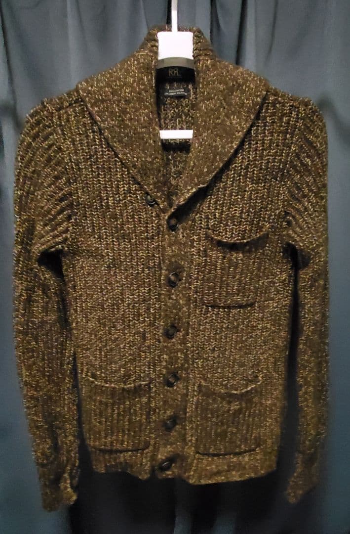 m*b様 レア美品 RRL ショールカラー カーディガン