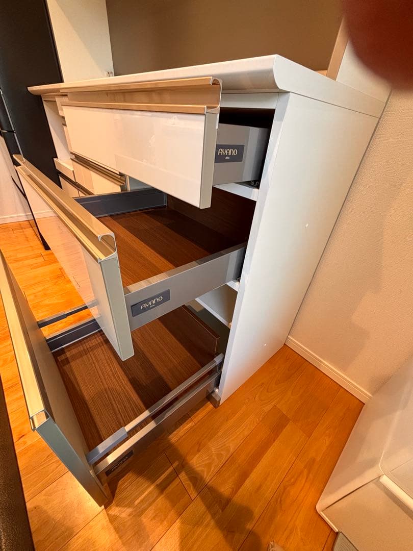 ちゃんちゃん【超美品】綾野製作所 アヤノ 160㎝幅 『収納力バツグン』