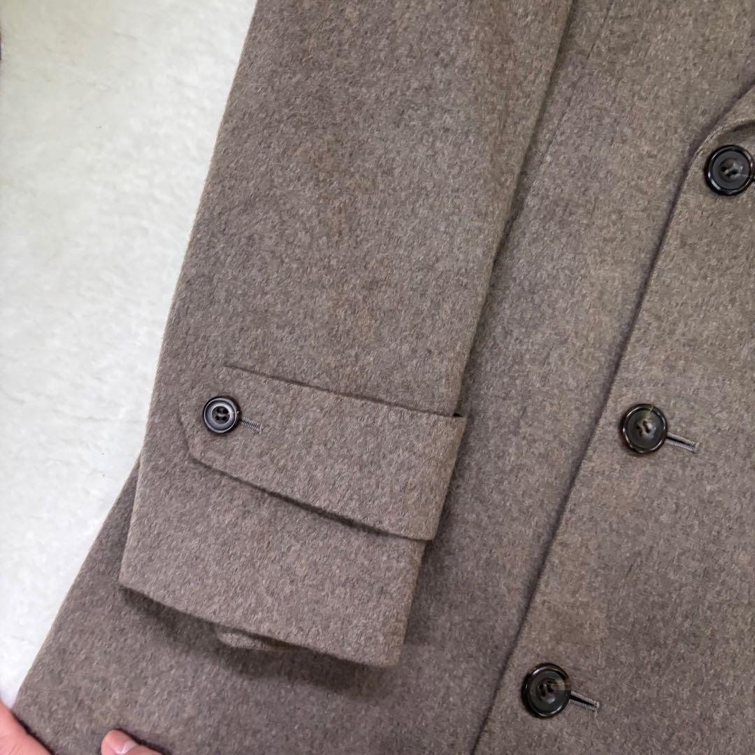美品　銀座英圏屋 AGNONA カシミヤ100% Mサイズ ステンカラーコート