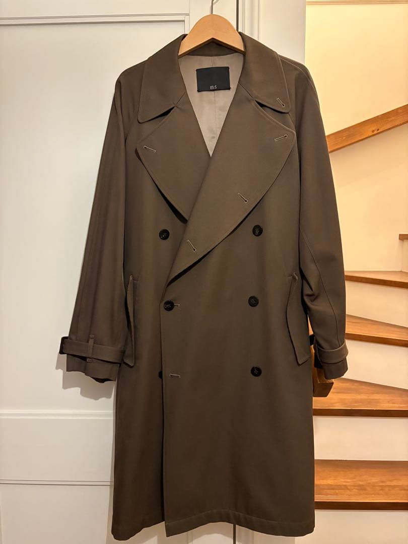 洒脱 ES:S エス トレンチコート カーキ 干場義雅 サイズ1