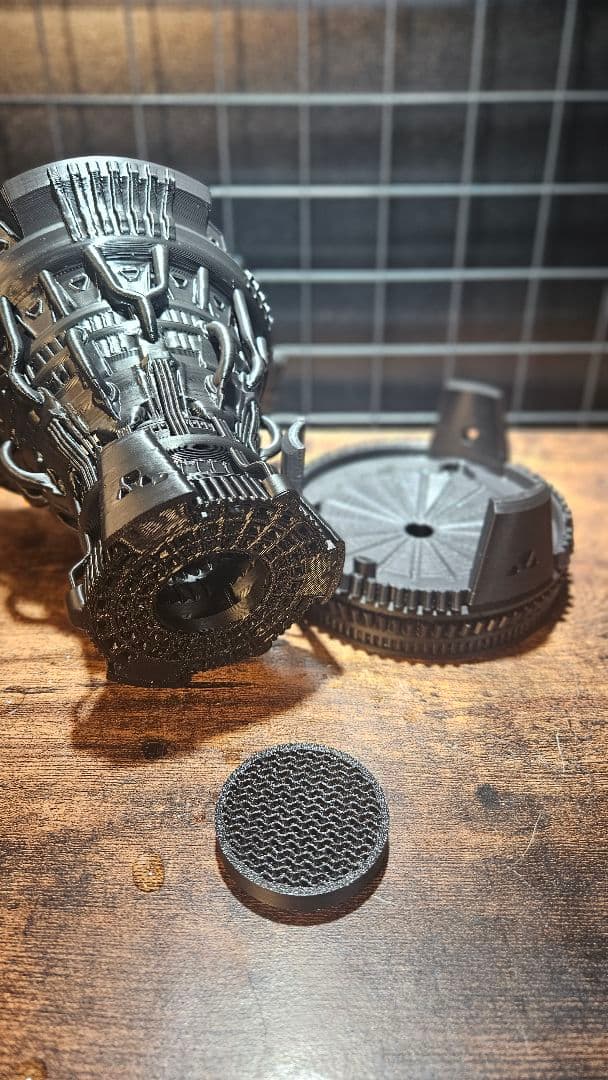 メカ鉢 3Dプリンター鉢 デザイン鉢 プランター 作家鉢