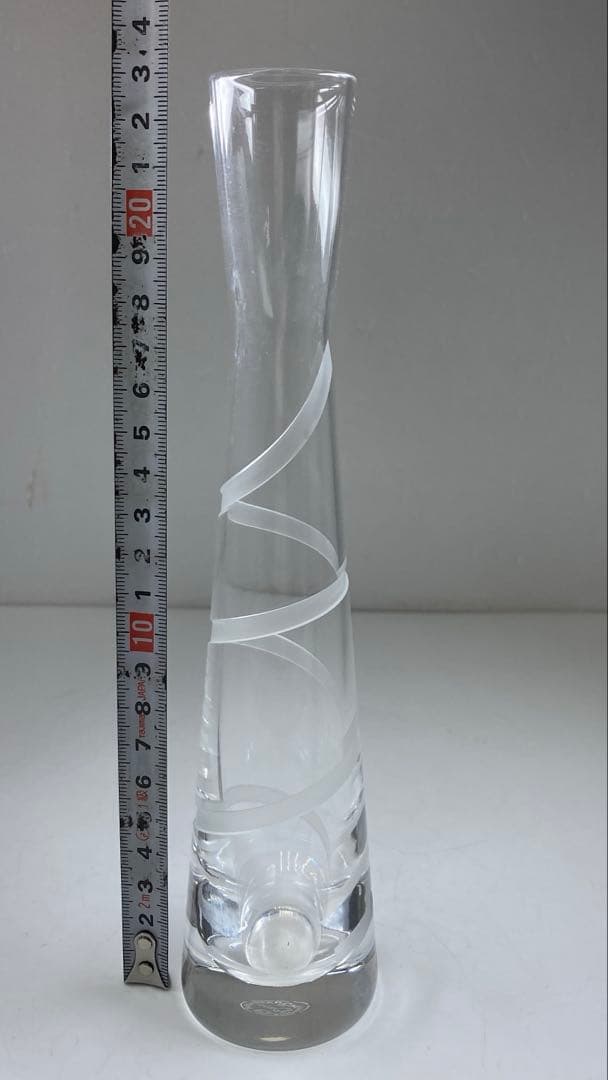 専用☆洋3バカラボルテージフラワーベース　高さ23㎝　タトサ　東な7-0328①