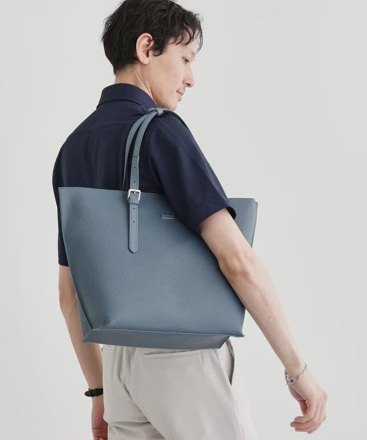 タケオキクチ　レザーハンドル シュリンクPU トート