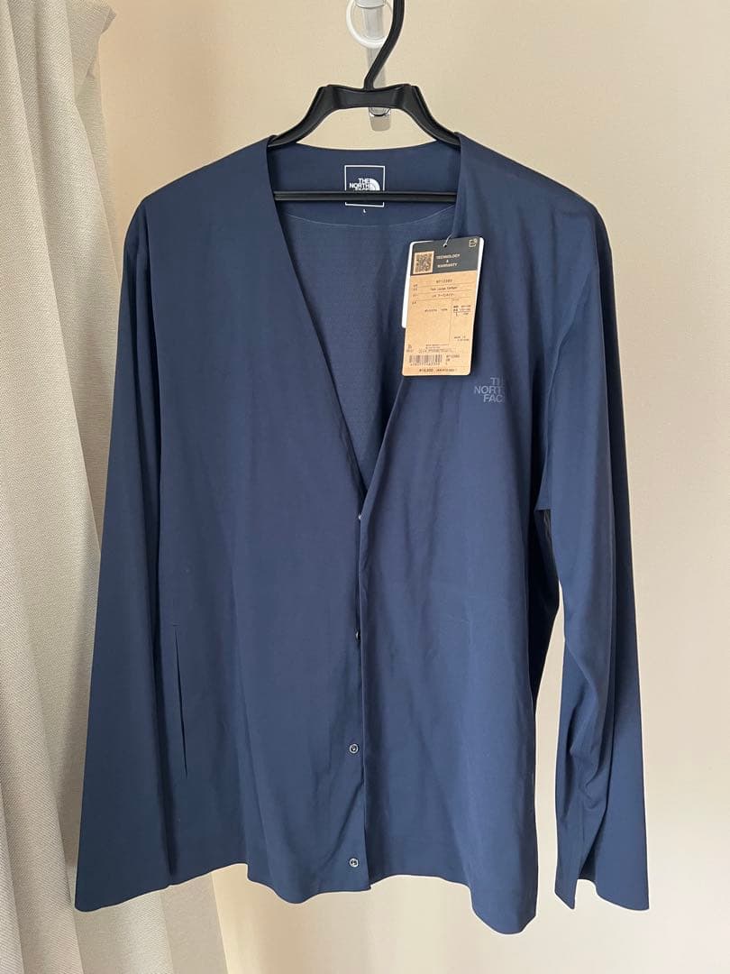新品ノースフェイス テックラウンジカーディガン