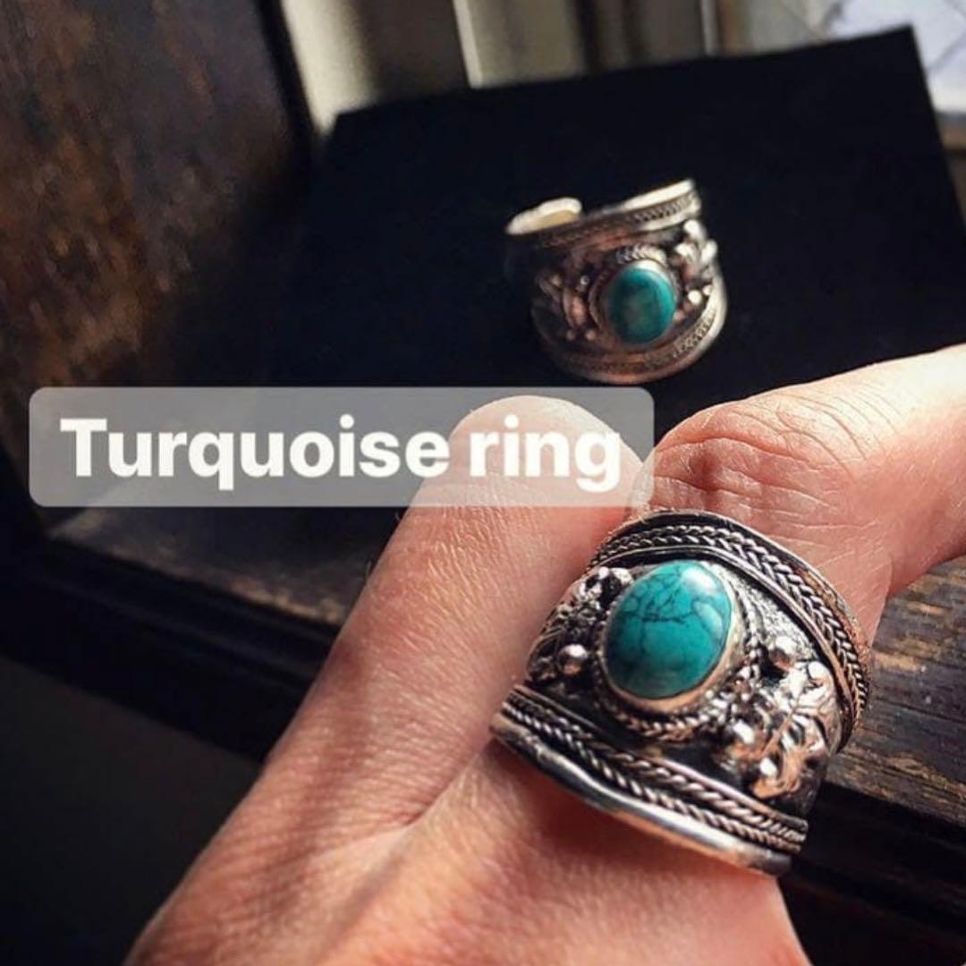 a 【日本未入荷】 メンズ バングル ターコイズ インディアンジュエリー tqb