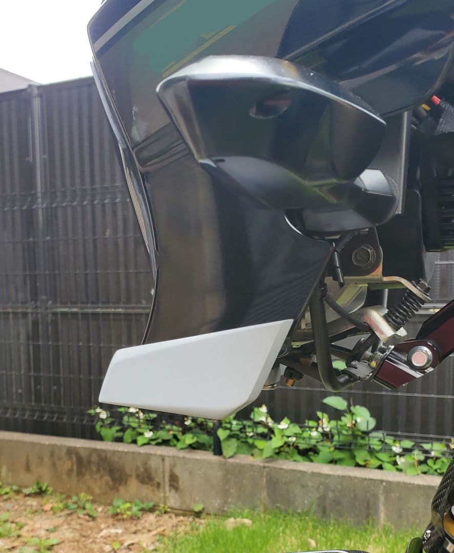 ZRX1200ダエグ用　Ver2　カウルスポイラー