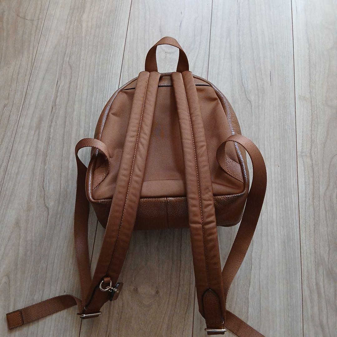 COACH ブラウンレザー リュック