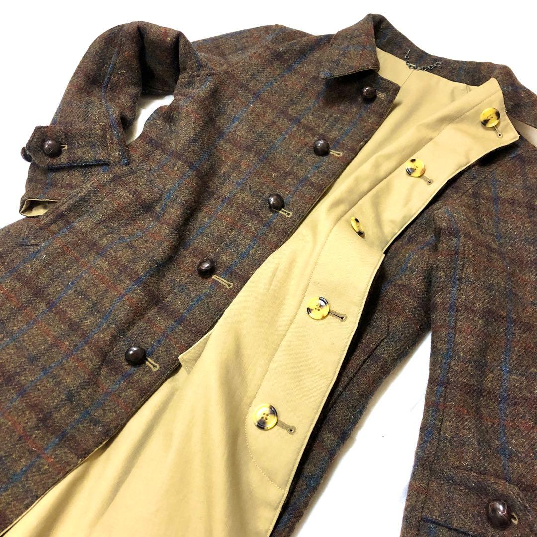 【定価14万】OLD JOEオールドジョーxハリスツイード36リバーシブルコート