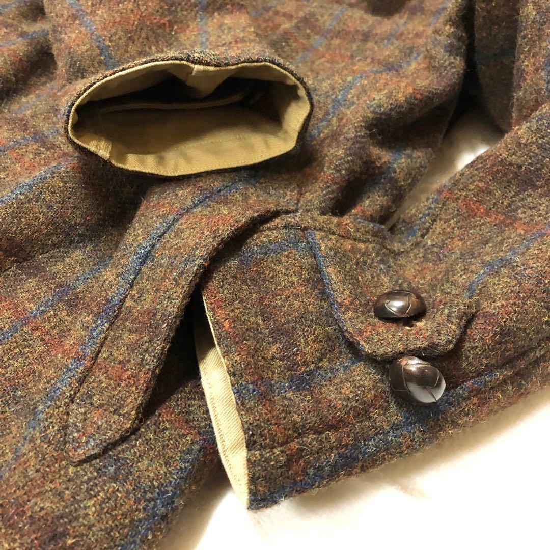 【定価14万】OLD JOEオールドジョーxハリスツイード36リバーシブルコート