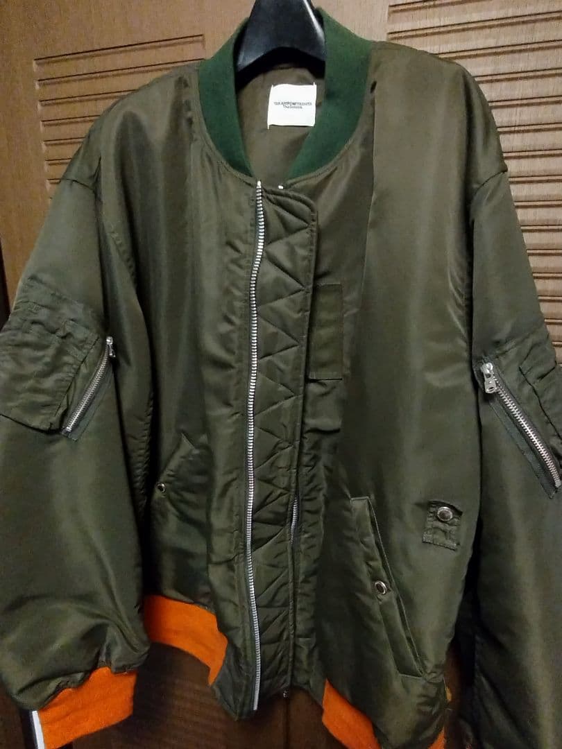 ソロイストthesoloistma-1プリマロフトフライトジャケットブルゾン48