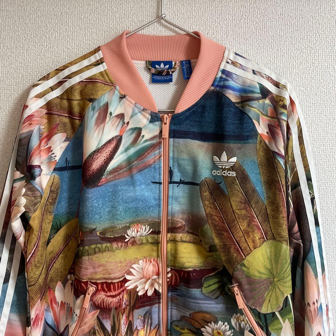 [極美品]adidas originals 花柄 track top ジャージ