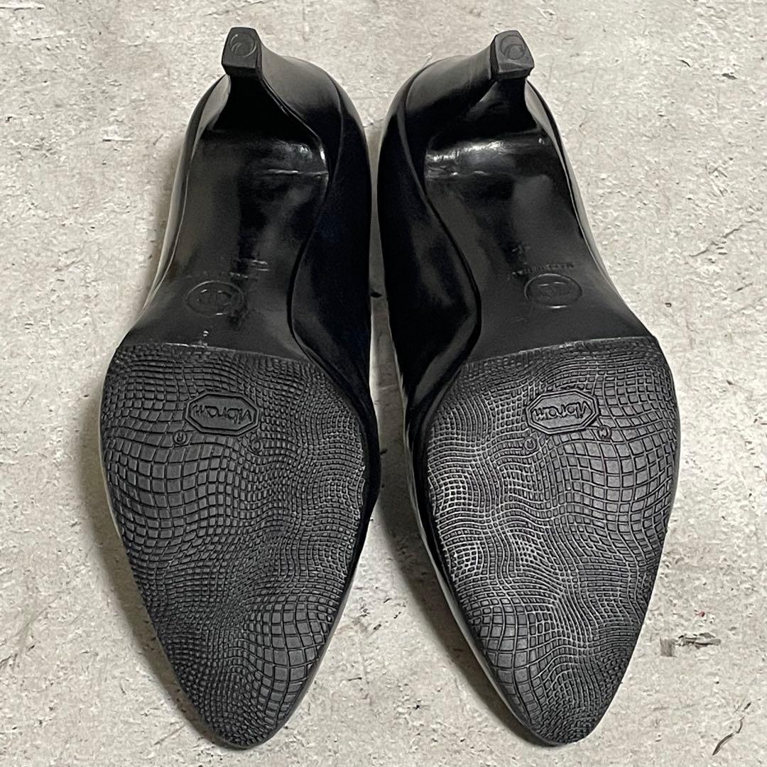 シャネル　CHANEL （35） レザーパンプス　ココマーク　フォーマル　黒