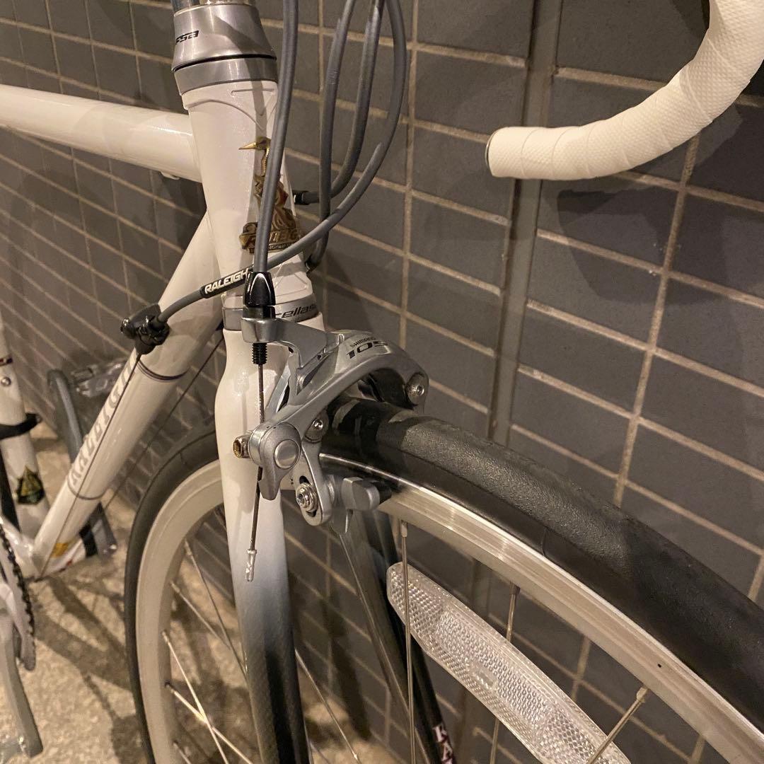【美中古車！直渡】RALEIGH　ラレー　ロードバイク　クロモリ　カーボン　東京