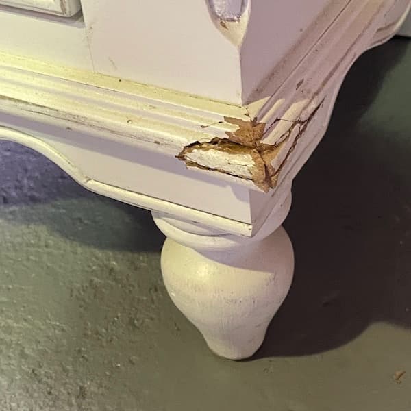 フランス製　アンティーク調カップボード　食器棚　キャビネット　飾り棚　シャビィ