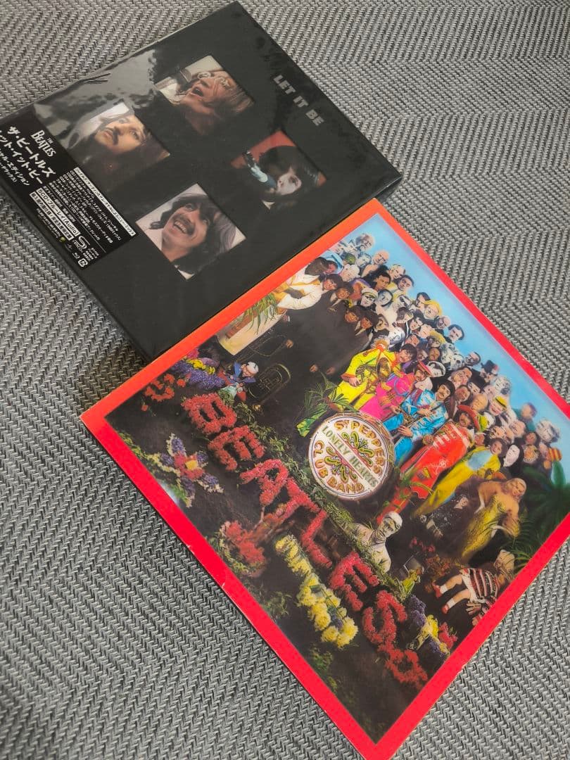 The Beatles スーパーデラックス let it be sgt CD