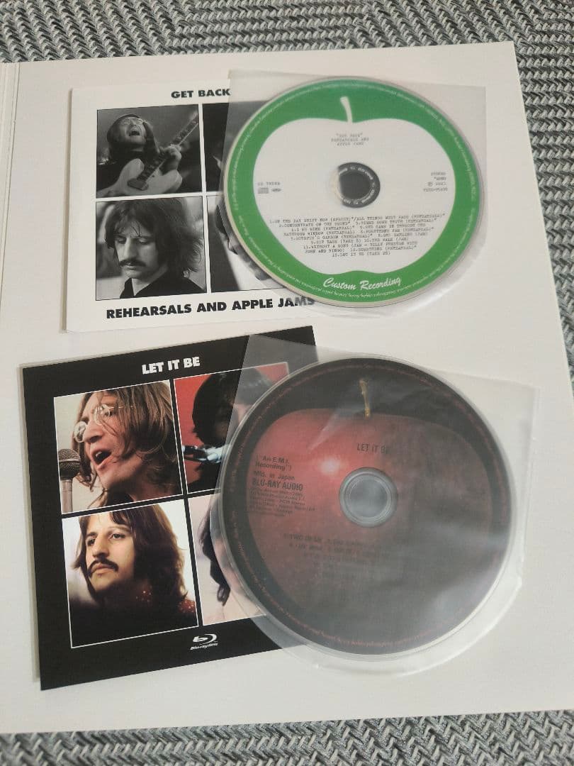 The Beatles スーパーデラックス let it be sgt CD
