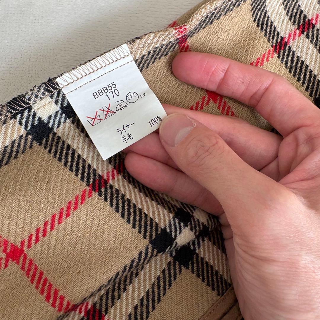 Burberry バーバリー　ステンカラーコート　チェック　ライナー　ベージュ