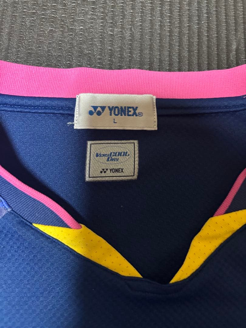 バドミントン日本代表ユニフォーム2020YONEX 半袖シャツ L サイズ