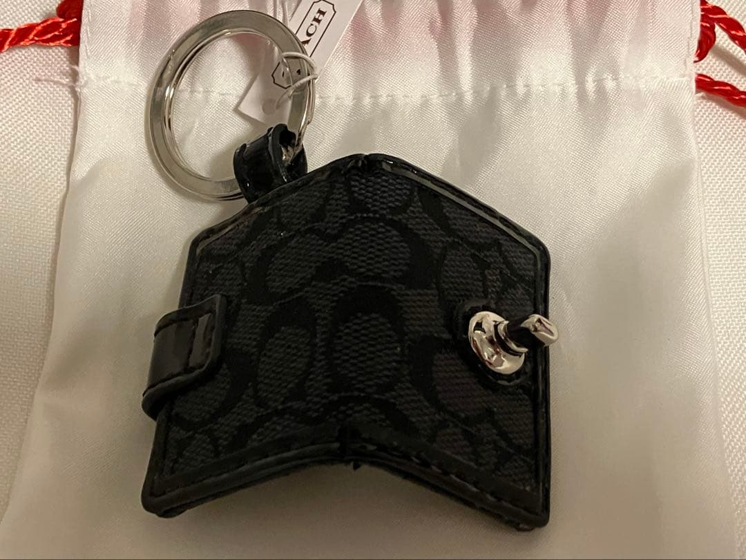 coach キーホルダー　手帳型　写真入れ