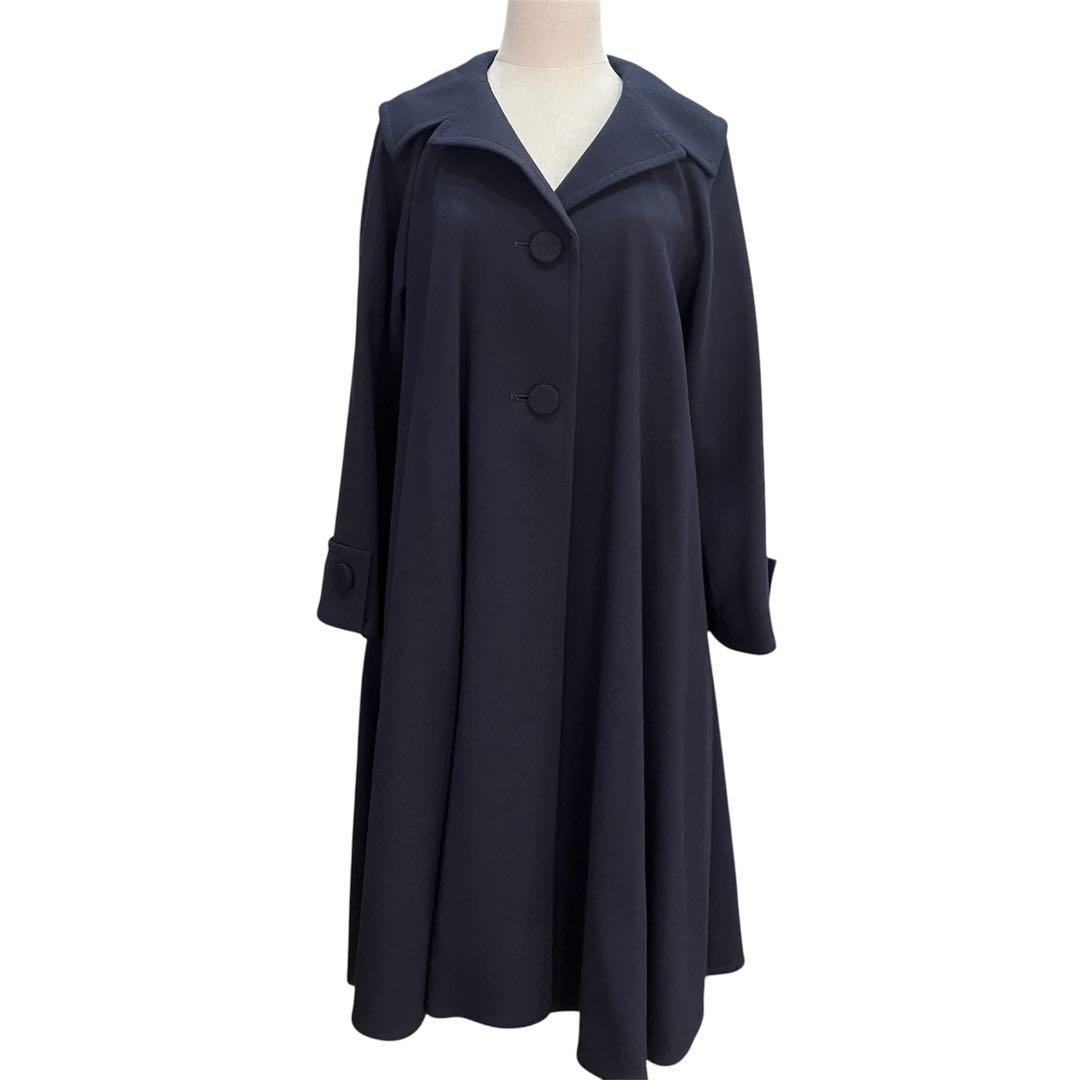 rene ルネ　上品なコート　ネイビー　サイズ36 美品　日本製