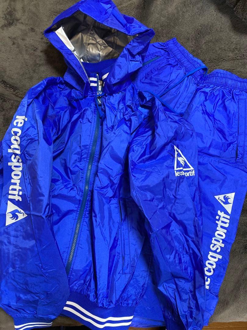 ルコック スポルティフ 上下ピステセット 80s 90s 昭和レトロ