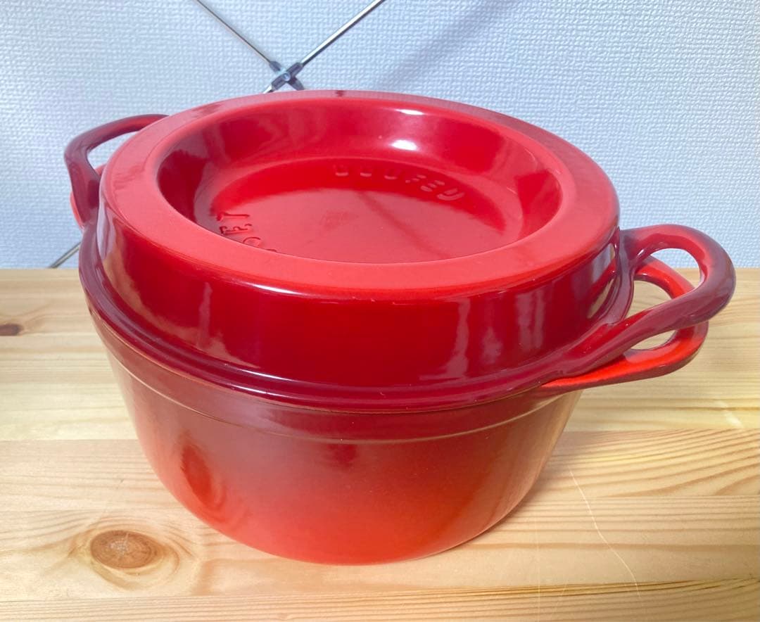 ☆ 美品！！ ルクルーゼ　le creuset デュッフ　DOUFEU 24cm