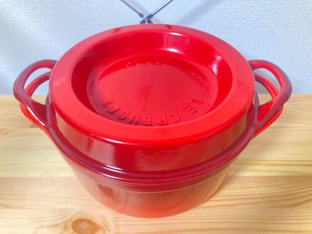 ☆ 美品！！ ルクルーゼ　le creuset デュッフ　DOUFEU 24cm