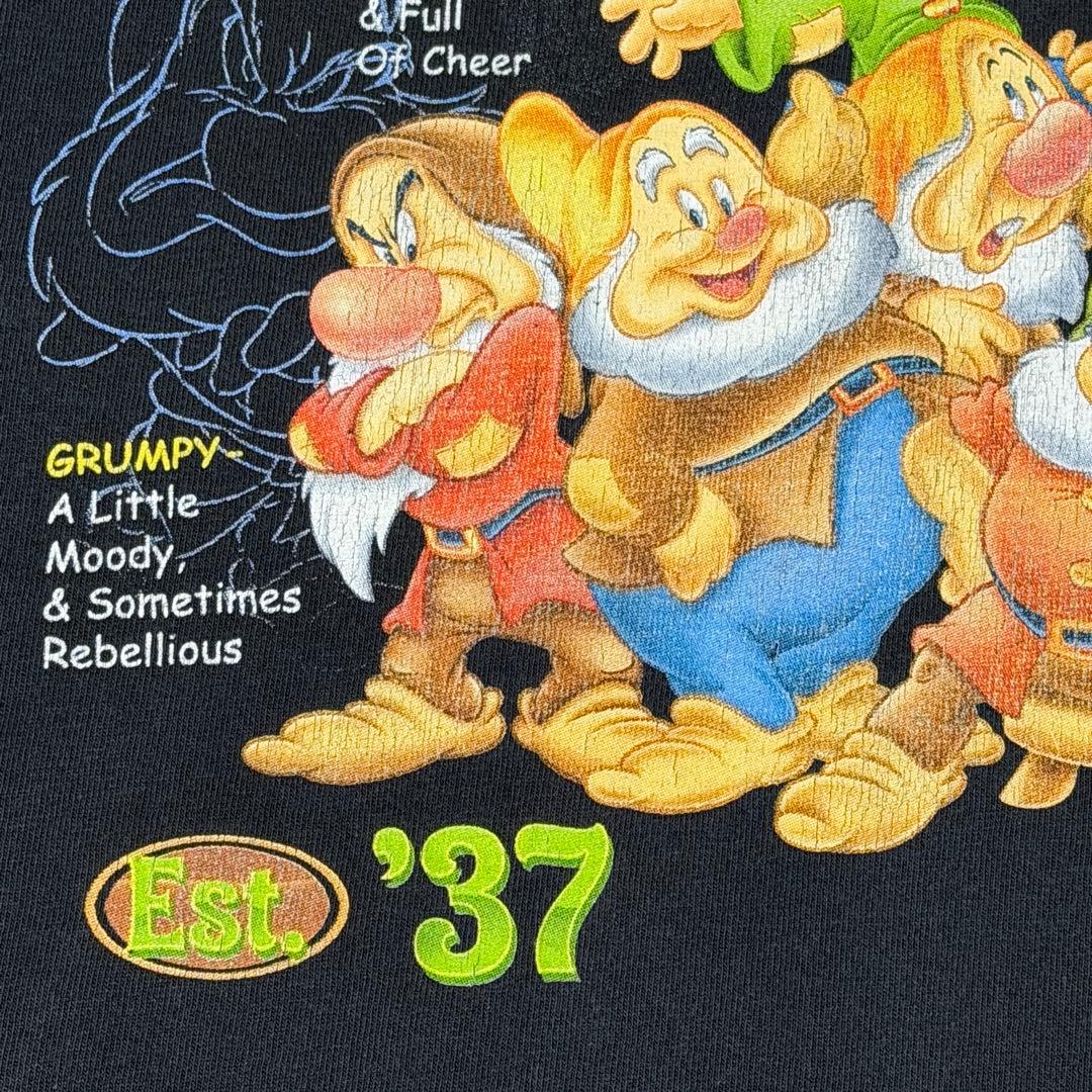 00s Disney ヴィンテージ七人のこびと TシャツXL藤ヶ谷太輔着用モデル