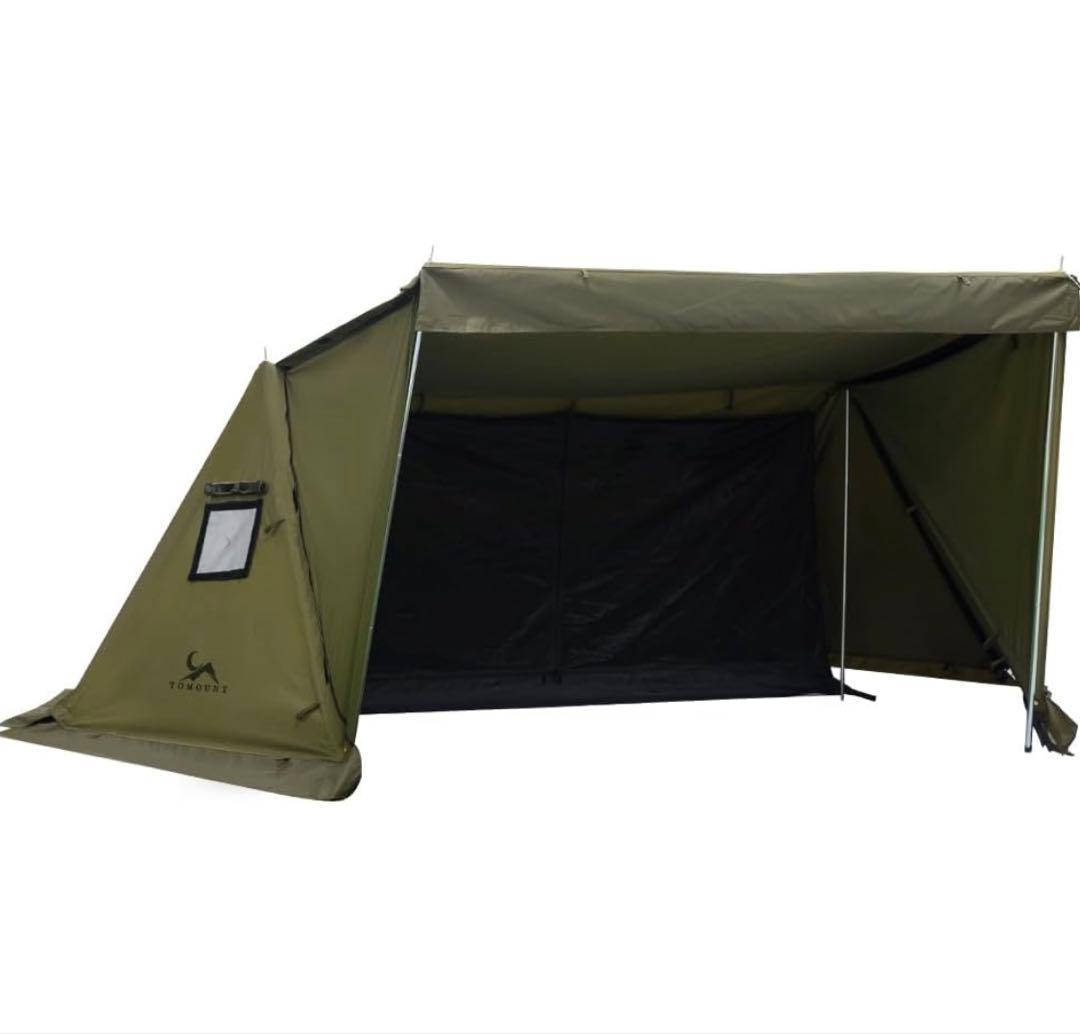 TOMOUNTのパップテント　前幕セット　た中古品